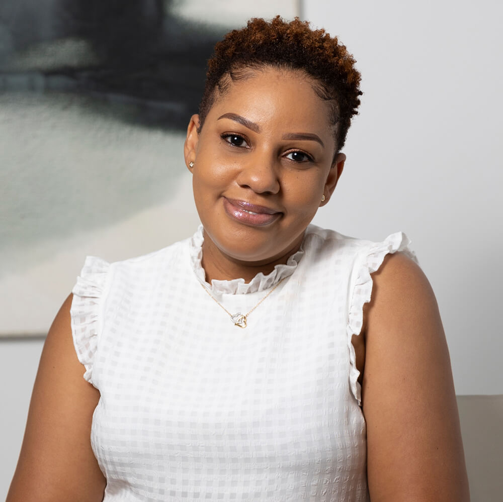 Portrait of Venesha Huntley employee at Minerva Private